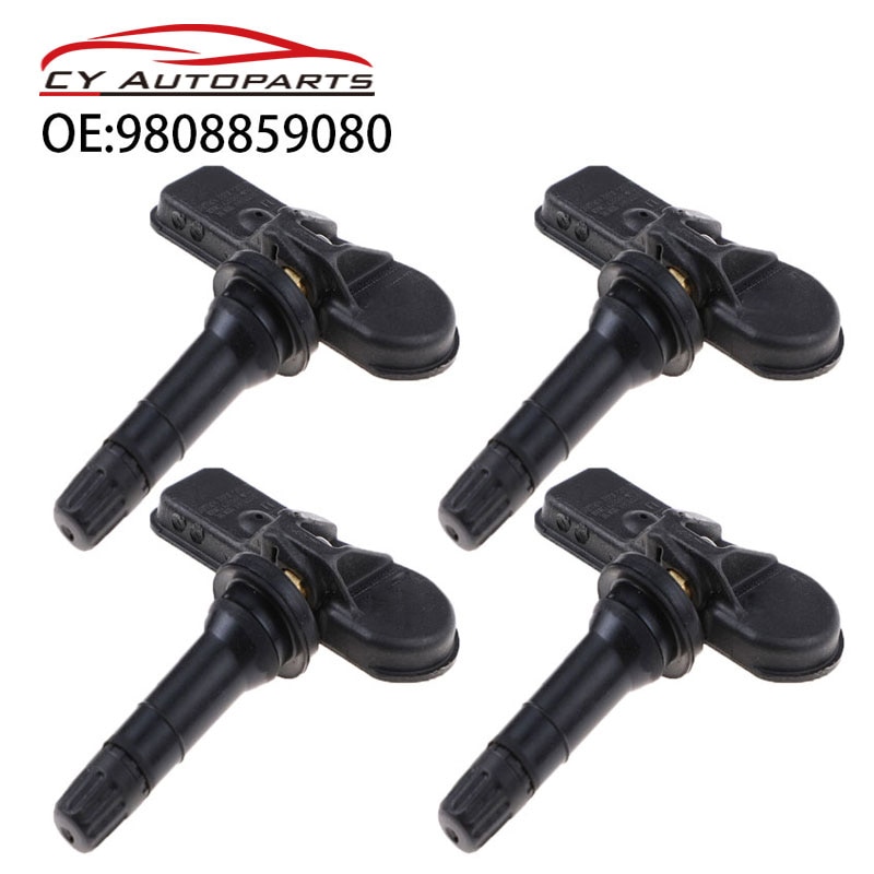 YAOPEI-ο TPMS Ÿ̾ з  9808859080, Ʈο Ǫ ǾƮ  Ÿ ο̽ 433 mhz, 4 